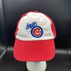 Iowa Cubs Hat Cap Red & White Adjustable AAA H3