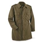 Genuine Czech Military Issue M85 Parka Cotton Blend Jacket, Olive Drab Green