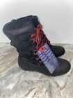 NIB Pajar Canada Black Pearl Lace Up Boots Shoes Winter Snow 38 Us 7.5