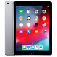 Apple iPad 6th Generation A1893 32GB - Wi-Fi, 9.7in iOS-15 Space Gray- Good