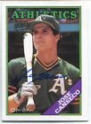 2016 Topps Archives Signature Jose Canseco AUTO 1988 OPC 03/10