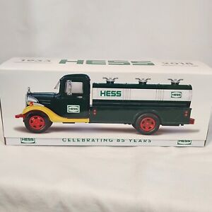 1993-2018 hess truck 85th anniversary in box with instructions