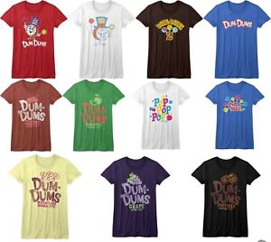Pre-Sell Dum Dums Original Lollipops Pop Candy Licensed Ladies Women's T-Shirt