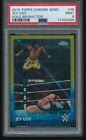 Jey Uso 2015 Topps Chrome WWE Gold Refractor #36 47/50 PSA 9 MINT