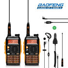 2x Baofeng GT-3 MKII 2m/70cm Transceiver Ham Two-way Radio Transceiver + Cable