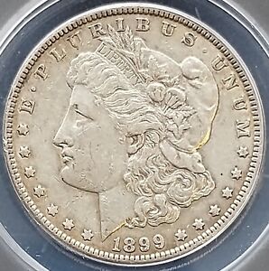 1899 (P) Morgan Silver Dollar - Extremely Fine XF45 - Better Date Beauty!