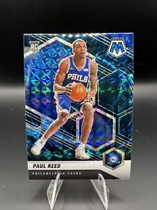 2020-21 Panini Mosaic Genesis Prizm Paul Reed #245 Rookie Philadelphia 76ers