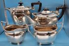 Antique ELKINGTON & CO Silver Plated Teapot, Coffee Pot, Sugar Bowl & Milk Jug