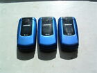 Lot of 3:Samsung SGH A167 - Blue (AT&T) Cellular Phone *UNTESTED* Final Sale