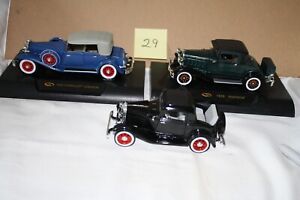 Signature Models National Motor Museum 3 Cars 1/32nd Scale