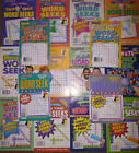 Lot of 8 New Penny Press Dell Word Search Puzzle Books Mixed Lot