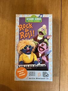 Sesame Songs Home Video Rock & Roll VHS 1990. No Poster Included