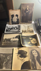 Antique Lot of American Views-Photos-Cabinet Cards Virtuoso-Yellowstone-Women