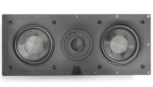 ELAC - Debut IW-DC51-W Custom In-Wall Center Channel Speaker (Ea), White Grill