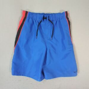 Nike board shorts swim trunks baiting suit mens small blue