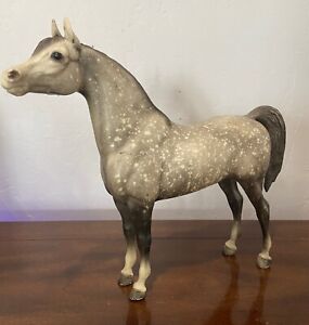 Vintage Breyer Traditional Proud Arabian Stallion 213 Dapple Grey