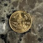 New Listing1995 American Eagle Walking 1/10th T. oz. Pure FINE Gold Coin $5 Dollar BU Case