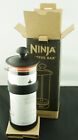 Ninja Glass Coffee Bar Easy Frother CFFROTHW Single Press-Froth Microwave Safe