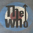 THE WHO Target/Bullseye Logo Licensed Rock T-Shirt, 2014. MEDIUM (NV) Pre-owned