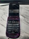 FLIP PHONE BlackBerry 9670 - RARE COLOR Royal Purple (Sprint) Collector's Item