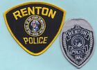 H37 * HTF RENTON WASHINGTON STATE ENFORCEMENT SHERIFF POLICE PATCH FBI