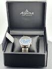 Alpina Startimer Worldtimer AL-255GR4S26B Men's Silver Analog Dial Wrist Watch