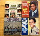 Lot of 9 Vinyl LP Albums Classics - Elvis, Osmonds, Kristofferson, Gentry