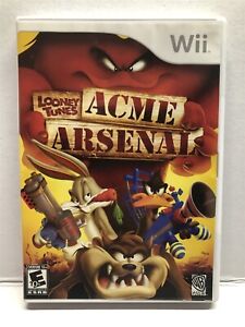 New ListingLooney Tunes Acme Arsenal (Nintendo Wii, 2007) Complete Tested Working Free Ship