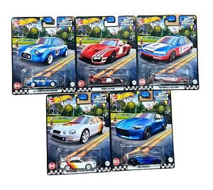 2023 Hot Wheels Premium Boulevard Mix T Complete Set of 5 Car #86-90 Real Riders