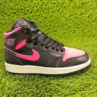 Nike Air Jordan 1 Retro Womens Size 7.5 Pink Athletic Shoes Sneakers 332148-019