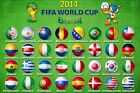 2x3 Flag Soccer World Cup Country Teams Brazil Outdoor Banner You Pick New 2'x3'