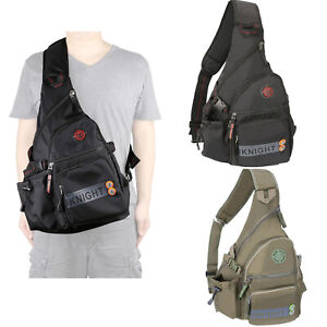 Men Women Large Sling Bag Backpack Chest Shoulder Travel Shoulder Tablets Bags