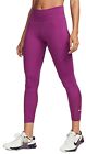 Nike One Women's Purple Mid-Rise 7/8 Mesh-Paneled Leggings (DD0249-503) S/L/XXL