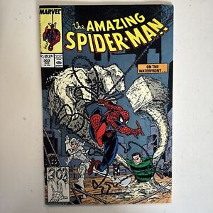 Amazing Spider-Man #303 (1988) Todd McFarlane Cover Sandman Sable 🐶