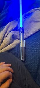 2015 HASBRO FORCE FX anakin skywalker replica lightsaber. Tested and working