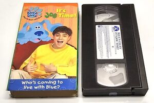 New ListingBlue's Clues It's Joe Time VHS 2002 Nickelodeon Paramount