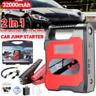 New ListingCar Jump Starter with Air Compressor 2000A Battery Power Bank Charger Emergency