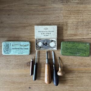 Vintage Watchmaking Tools -  Lot Of 9 Items