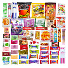 60 Pcs with 4 Full sized Items Variety Asian Snack Box Japanese Korean Thailand