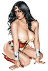 Wonder woman Superhero Ver. 2 Pin Up Girl Decal Sticker 6