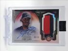 OZZIE ALBIES 2023 TOPPS DYNASTY DEED PATCH AUTOGRAPH AUTO /10 Q0398