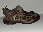 Mens Dunham Brown Leather Sandals Size 14