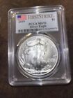 2019 MS-70 FIRST STRIKE AMERICAN FLAG SILVER EAGLE PCGS