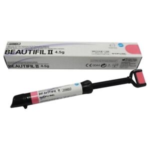 SHOFU Beautifil II 4.5g Dental Composite Fluoride Releasing Shade
