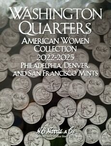 2022-2024  P D S  1-12th Release American Women Quarters  36 Coin Set  in Folder