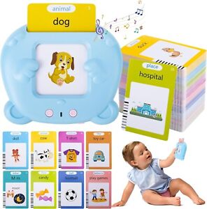 Talking Flash Cards Pocket Speech Toys for 3 4 5 6 Year Old, 510 Sight Words-New