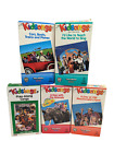 5x KidSongs VHS Video Lot - Travel, Teach the World, MacDonald's Farm, Animals