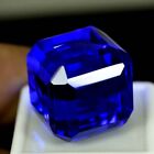 66.05 Ct AAA Natural Tanzanite Blue Color cube Box Cut GIE Certified Gemstone