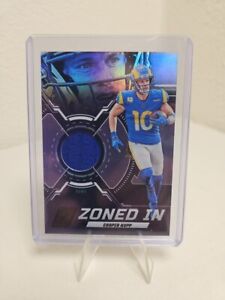 New ListingCooper Kupp 2023 Zenith -Zoned In- Patch Card Rams