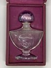 Rare Vintage Guerlain Baccarat Shalimar Perfume Bottle with Original box.
